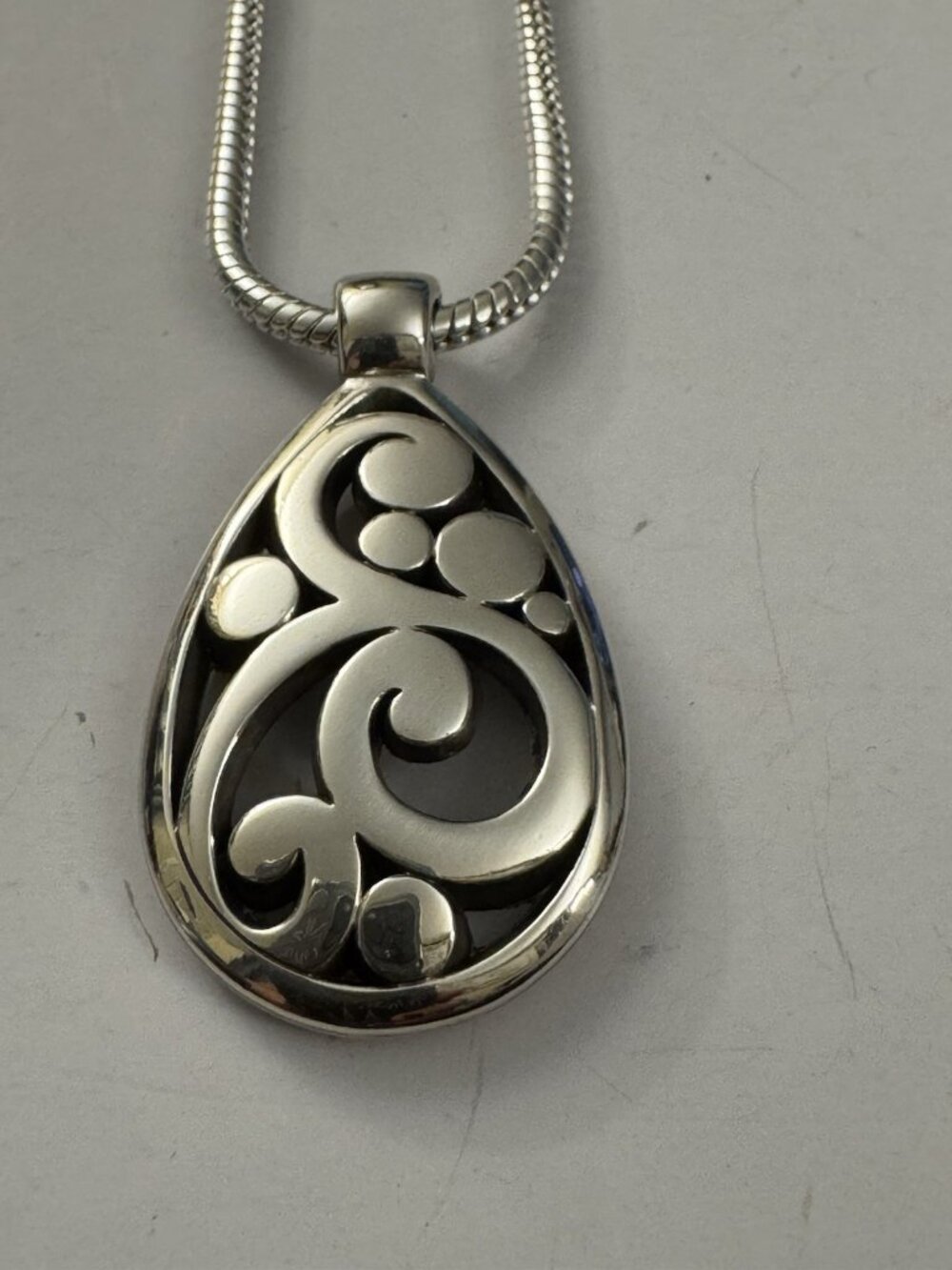 Brighton Contempo Teardrop Pendant Necklace CS14